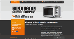 Desktop Screenshot of huntingtonservice.net